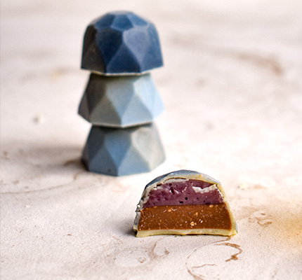 bonbons blauwe bes