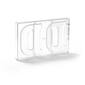 Chocoladevorm letter 2x D 135g