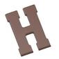 Chocoladevorm letter 2x H 135g