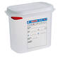 Voedseldoos 176x108x150mm 1,5L