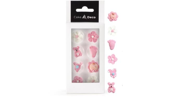 Decoratie meisje 8 st