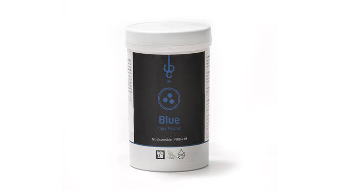 Kleurstofpoeder blauw 100gr