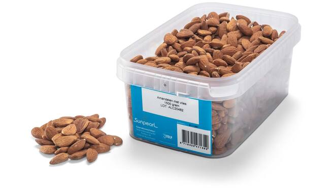 Amandelen met vlies 1500g