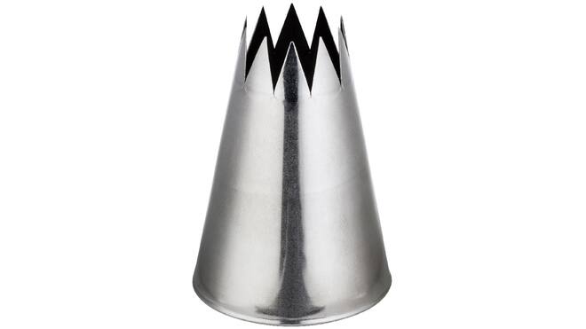 Spuitje rvs 16-tands Ø 15 mm