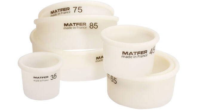 Steker glad kst rond 65 mm