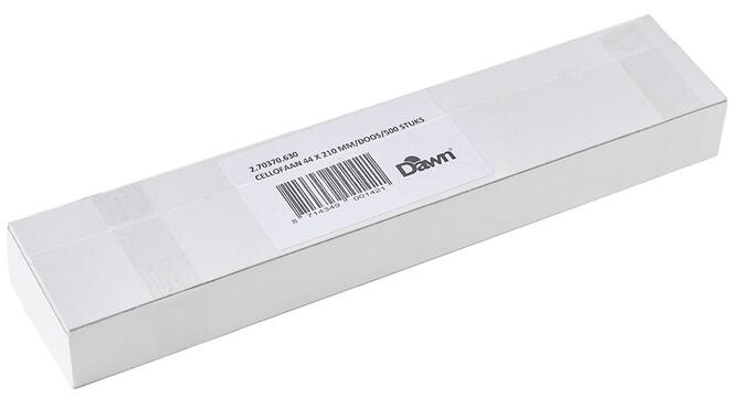 Cellofaan 44x210mm 500st