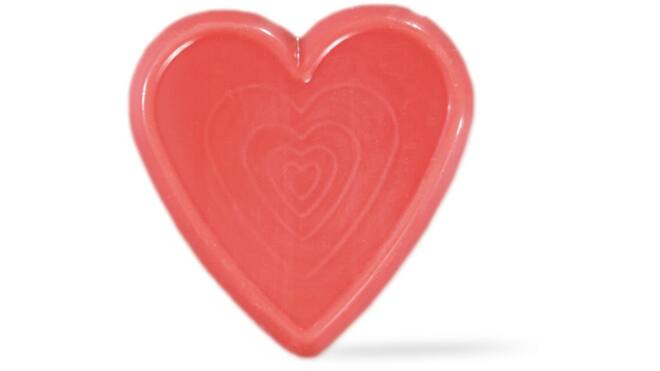 Hartjes rood