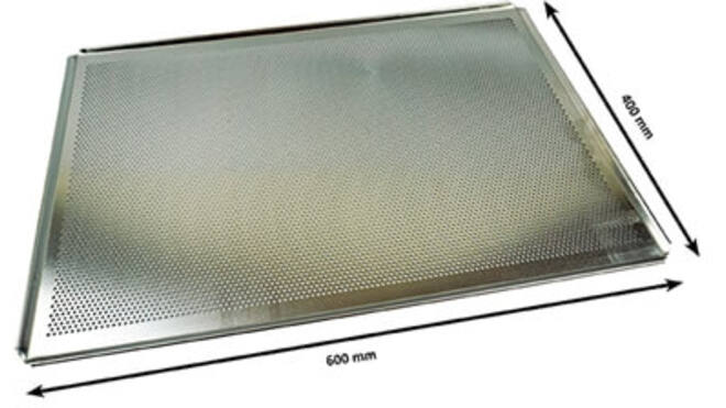 Bakplaat alu 4R 45 60x40cmperf