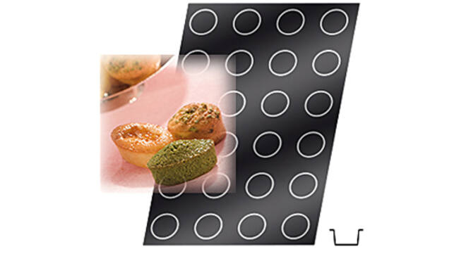 Flexipanmat cilinders 40x20mm