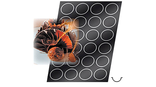 Flexipanmat halve bol