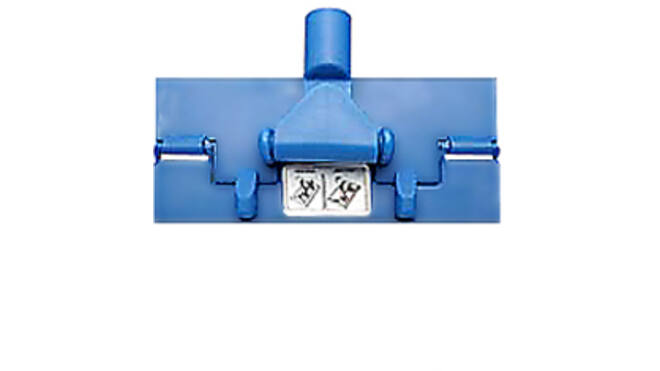 Sponshouder blauw steelmodel