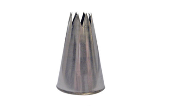 Spuitje rvs 8-tands Ø 14 mm