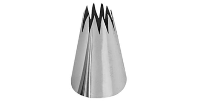 Spuitje rvs 10-tands Ø 17 mm