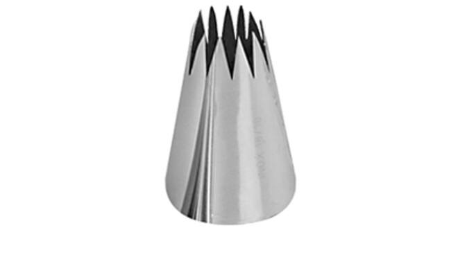 Spuitje rvs 10-tands Ø 18 mm