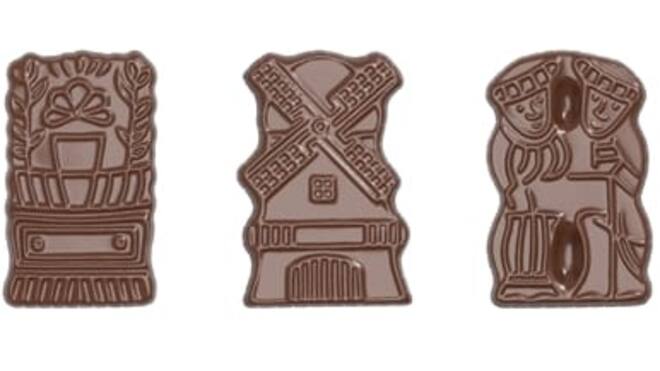 Chocoladevorm speculaas 1911