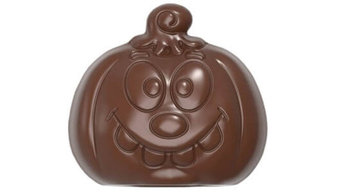 Chocoladevorm halloween pompoen 12050