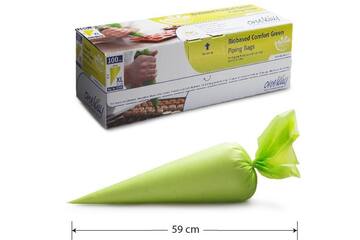 Spuitzak Bio Based groen XL