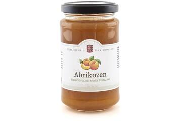 Bio moestuinjam abrikozen 250g