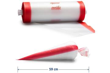 Spuitzak Masterline Rood XL