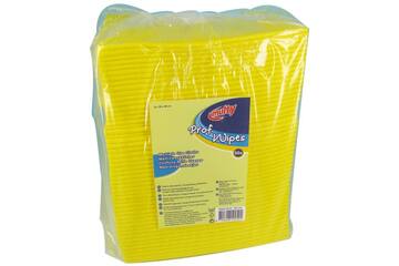 Sopdoek 38x40cm geel 50st