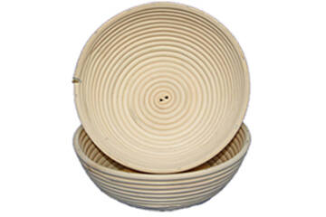 Rijsmand rond 1000 gr Ø 22 cm