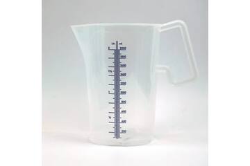 Maatbeker tuit kunststof 3 LTR