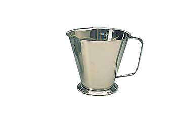 Maatbeker rvs 2L