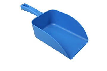 Schep blauw 750 gr 31 cm