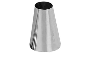 Spuitje rvs glad Ø 22 mm