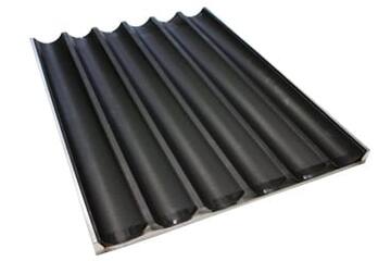 Stokbroodplaat 6D 60/80 teflon